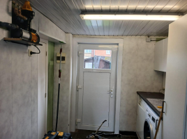 renovatie garage + wasruimte