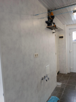 renovatie garage + wasruimte